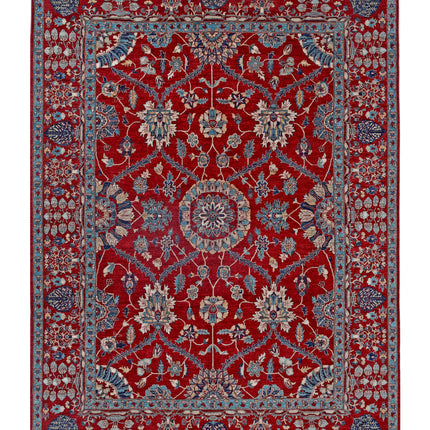 Ariana 9' 0" X 12' 0" Hand Knotted Wool Rug 9' 0" X 12' 0" (274 X 366) / Red / Wool