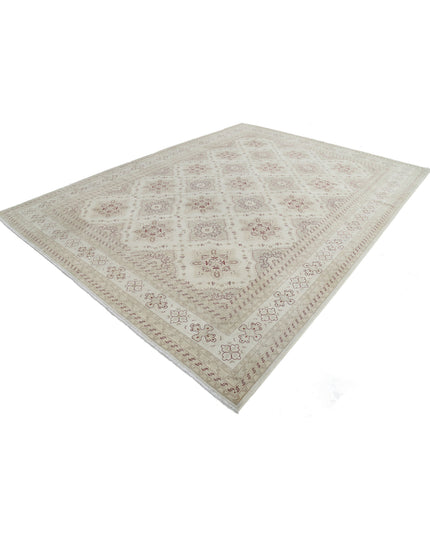 Ariana 9' 0" X 12' 0" Hand Knotted Wool Rug 9' 0" X 12' 0" (274 X 366) / Ivory / Wool
