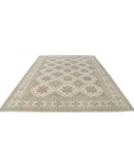 Ariana 9' 0" X 12' 0" Hand Knotted Wool Rug 9' 0" X 12' 0" (274 X 366) / Ivory / Wool
