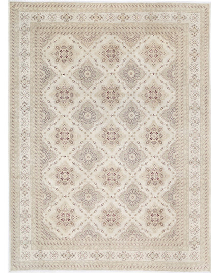 Ariana 9' 0" X 12' 0" Hand Knotted Wool Rug 9' 0" X 12' 0" (274 X 366) / Ivory / Wool