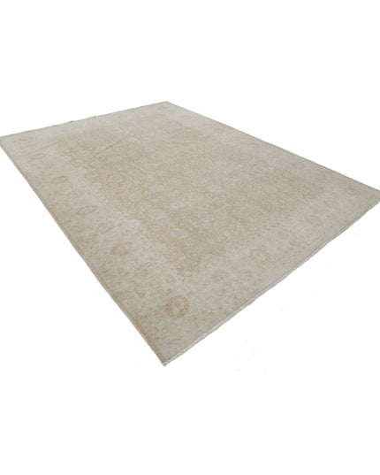 Ariana 8' 0" X 10' 10" Hand Knotted Wool Rug 8' 0" X 10' 10" (244 X 330) / Taupe / Wool