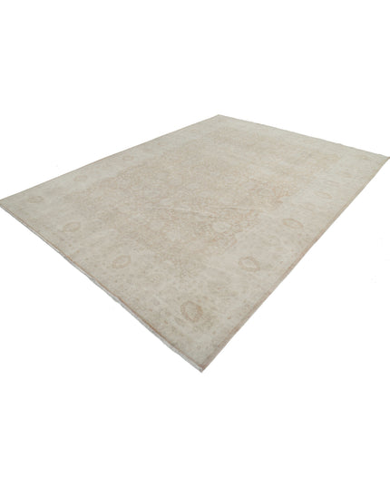 Ariana 8' 0" X 10' 10" Hand Knotted Wool Rug 8' 0" X 10' 10" (244 X 330) / Taupe / Wool