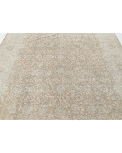 Ariana 8' 0" X 10' 10" Hand Knotted Wool Rug 8' 0" X 10' 10" (244 X 330) / Taupe / Wool