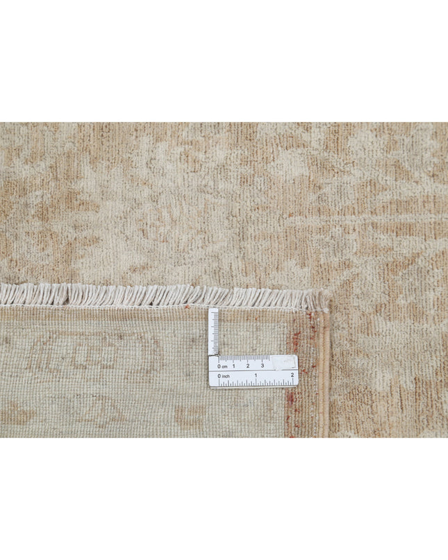 Ariana 8' 0" X 10' 10" Hand Knotted Wool Rug 8' 0" X 10' 10" (244 X 330) / Taupe / Wool