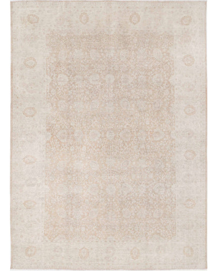 Ariana 8' 0" X 10' 10" Hand Knotted Wool Rug 8' 0" X 10' 10" (244 X 330) / Taupe / Wool