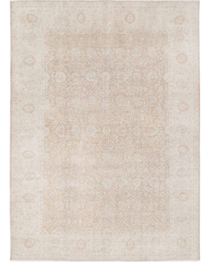 Ariana 8' 0" X 10' 10" Hand Knotted Wool Rug 8' 0" X 10' 10" (244 X 330) / Taupe / Wool
