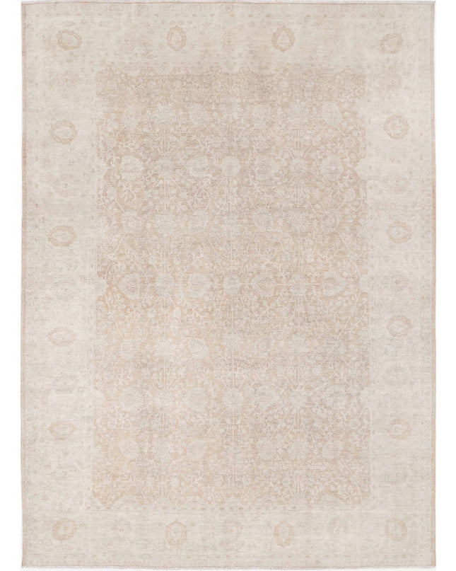 Ariana 8' 0" X 10' 10" Hand Knotted Wool Rug 8' 0" X 10' 10" (244 X 330) / Taupe / Wool