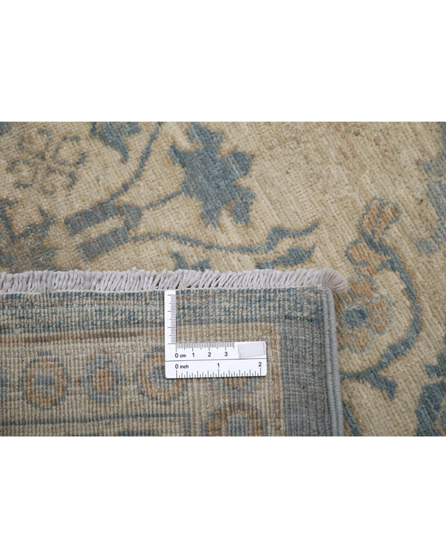 Ariana 3' 11" X 15' 9" Hand Knotted Wool Rug 3' 11" X 15' 9" (119 X 480) / Blue / Wool