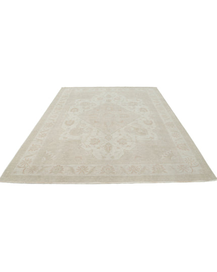 Ariana 8' 1" X 10' 5" Hand Knotted Wool Rug 8' 1" X 10' 5" (246 X 318) / Ivory / Wool