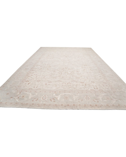 Ariana 11' 7" X 17' 8" Hand Knotted Wool Rug 11' 7" X 17' 8" (353 X 539) / Ivory / Wool