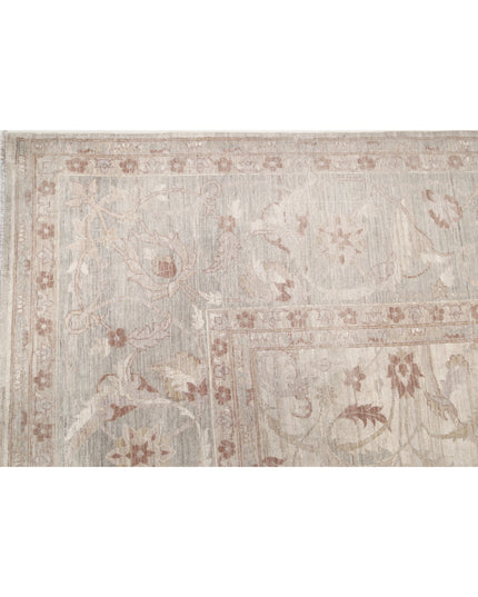 Ariana 11' 7" X 17' 8" Hand Knotted Wool Rug 11' 7" X 17' 8" (353 X 539) / Ivory / Wool