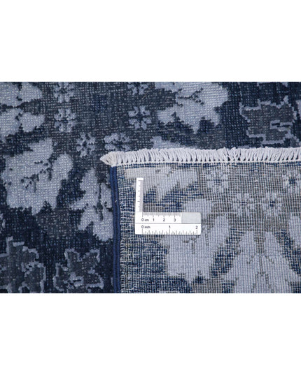 Artemix 7' 9" X 9' 11" Hand Knotted Wool & Cotton Rug 7' 9" X 9' 11" (236 X 302) / Blue / Wool & Cotton