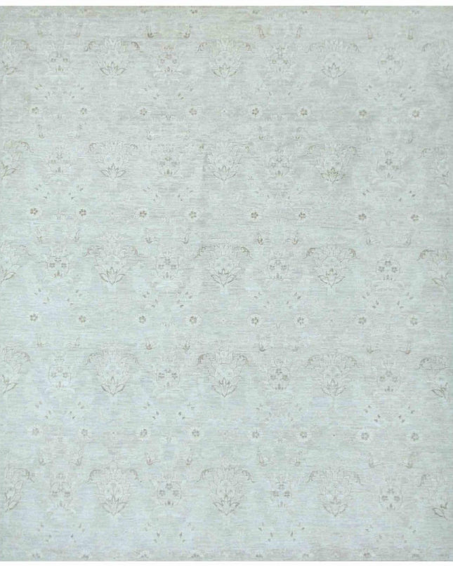 Artemix 8' 0" X 9' 8" Hand Knotted Wool Rug 8' 0" X 9' 8" (244 X 295) / Grey / Wool