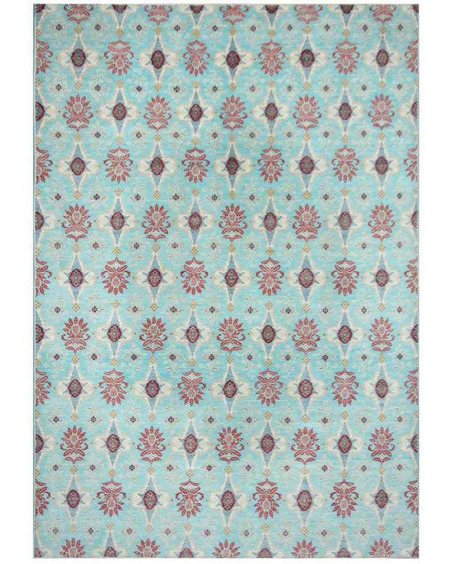 Artemix 10' 0" X 14' 4" Hand Knotted Wool Rug 10' 0" X 14' 4" (305 X 437) / Teal / Wool