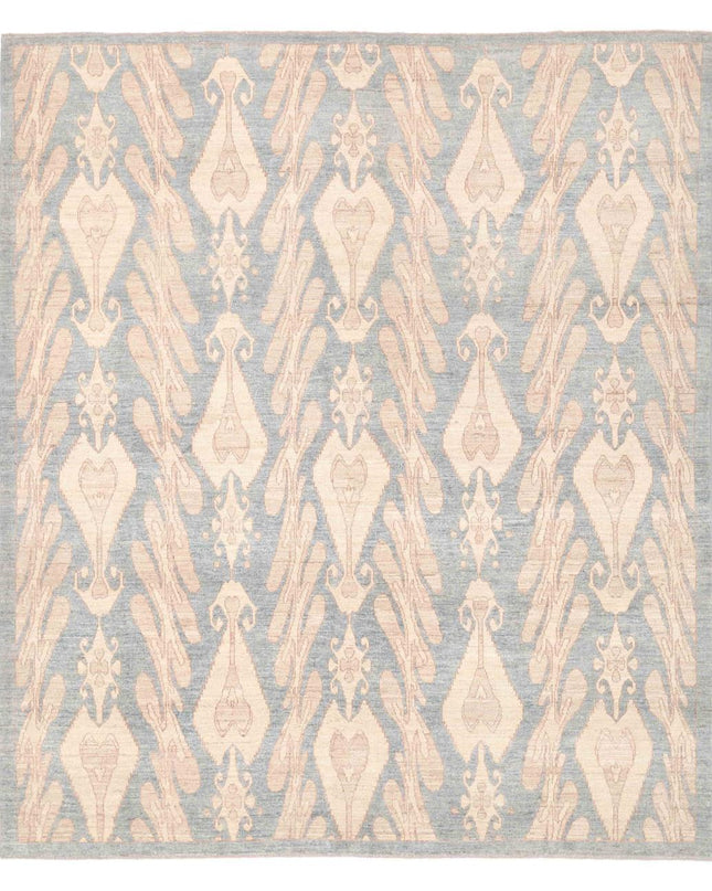 Artemix 8' 2" X 9' 9" Hand Knotted Wool Rug 8' 2" X 9' 9" (249 X 297) / Blue / Wool