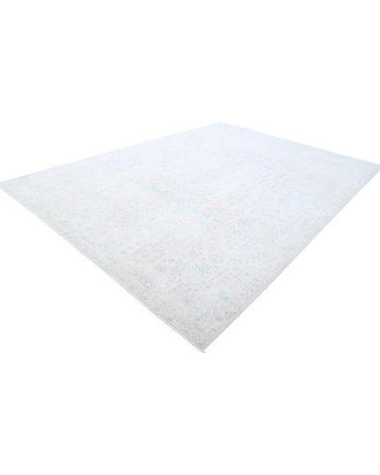 Artemix 9' 10" X 13' 8" Hand Knotted Wool Rug 9' 10" X 13' 8" (300 X 417) / Ivory / Wool