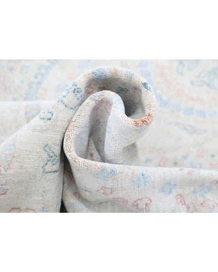 Artemix 9' 10" X 13' 8" Hand Knotted Wool Rug 9' 10" X 13' 8" (300 X 417) / Ivory / Wool