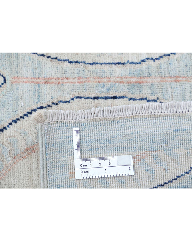 Artemix 9' 9" X 13' 11" Hand Knotted Wool Rug 9' 9" X 13' 11" (297 X 424) / Blue / Wool