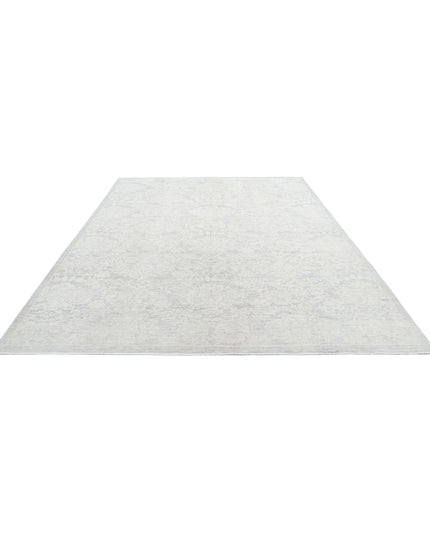 Artemix 8' 7" X 11' 4" Hand Knotted Wool Rug 8' 7" X 11' 4" (262 X 345) / Grey / Wool