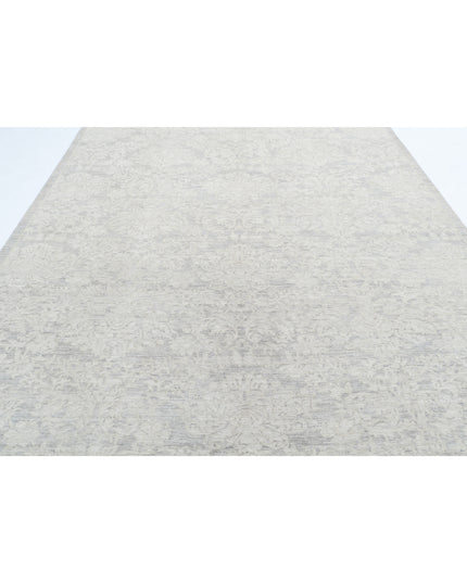 Artemix 8' 7" X 11' 4" Hand Knotted Wool Rug 8' 7" X 11' 4" (262 X 345) / Grey / Wool