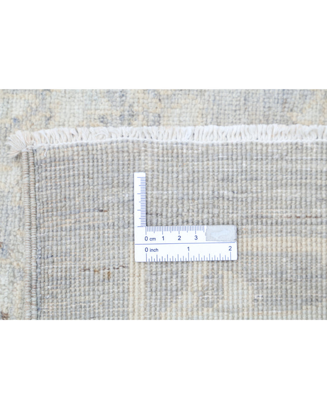 Artemix 8' 7" X 11' 4" Hand Knotted Wool Rug 8' 7" X 11' 4" (262 X 345) / Grey / Wool