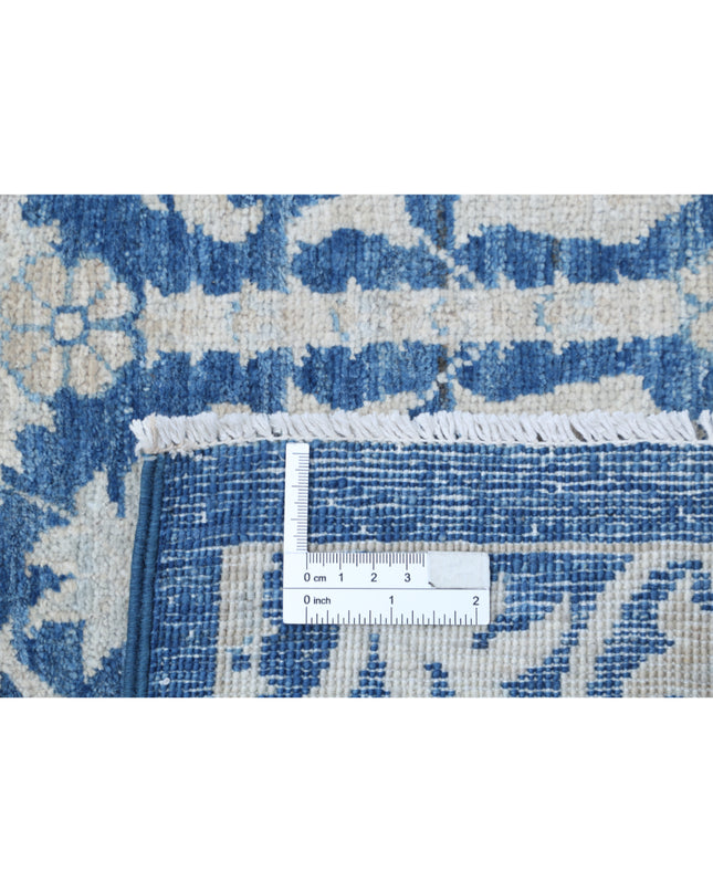 Artemix 8' 0" X 9' 9" Hand Knotted Wool Rug 8' 0" X 9' 9" (244 X 297) / Blue / Wool