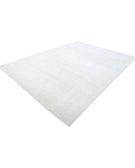 Artemix 8' 9" X 11' 11" Hand Knotted Wool Rug 8' 9" X 11' 11" (267 X 363) / Ivory / Wool