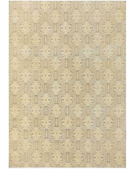 Artemix 8' 11" X 11' 8" Hand Knotted Wool Rug 8' 11" X 11' 8" (272 X 356) / Ivory / Wool