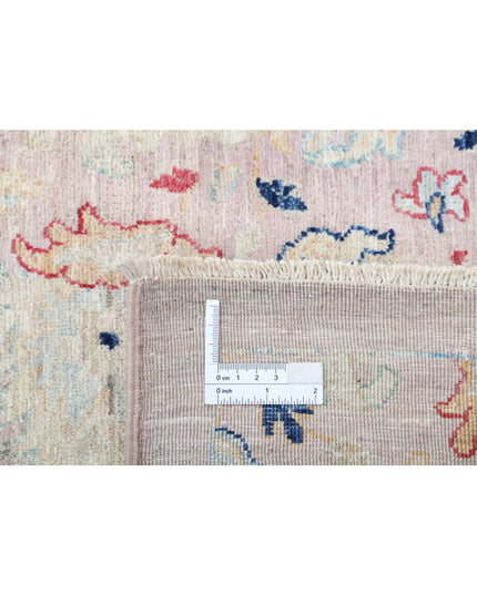 Artemix 8' 10" X 11' 9" Hand Knotted Wool Rug 8' 10" X 11' 9" (269 X 358) / Lilac / Wool