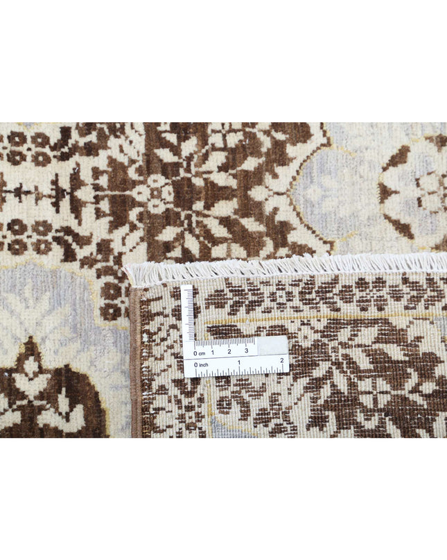 Artemix 7' 11" X 10' 0" Hand Knotted Wool Rug 7' 11" X 10' 0" (241 X 305) / Brown / Wool