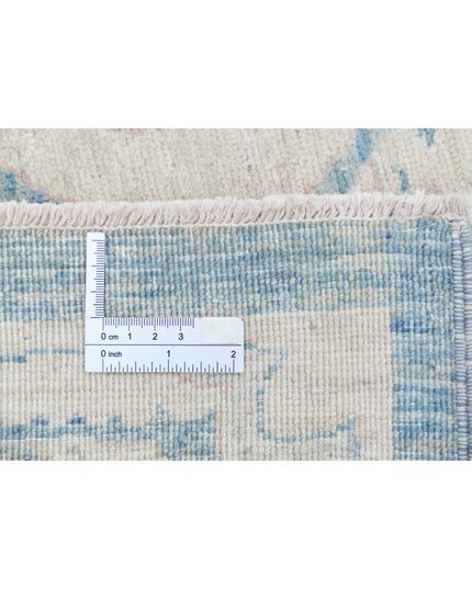 Artemix 7' 10" X 10' 2" Hand Knotted Wool Rug 7' 10" X 10' 2" (239 X 310) / Blue / Wool