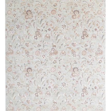 Artemix 8' 11" X 11' 7" Hand Knotted Wool Rug 8' 11" X 11' 7" (272 X 353) / Grey / Wool