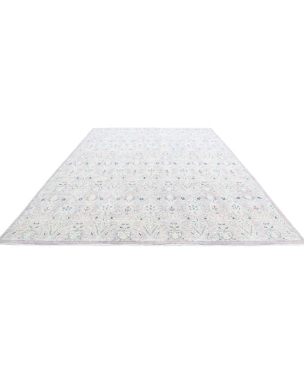 Artemix 9' 9" X 13' 7" Hand Knotted Wool Rug 9' 9" X 13' 7" (297 X 414) / Brown / Wool