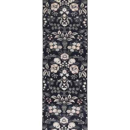 Artemix 3' 0" X 11' 1" Hand Knotted Wool Rug 3' 0" X 11' 1" (91 X 338) / Black / Wool