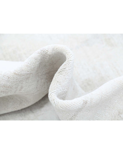 Artemix 6' 1" X 8' 10" Hand Knotted Wool Rug 6' 1" X 8' 10" (185 X 269) / Grey / Wool