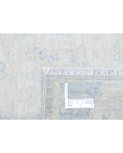 Artemix 6' 5" X 11' 11" Hand Knotted Wool Rug 6' 5" X 11' 11" (196 X 363) / Ivory / Wool
