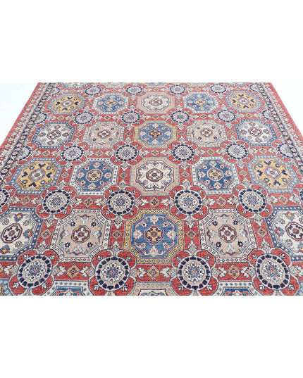 Artemix 8' 0" X 10' 0" Hand Knotted Wool Rug 8' 0" X 10' 0" (244 X 305) / Red / Wool