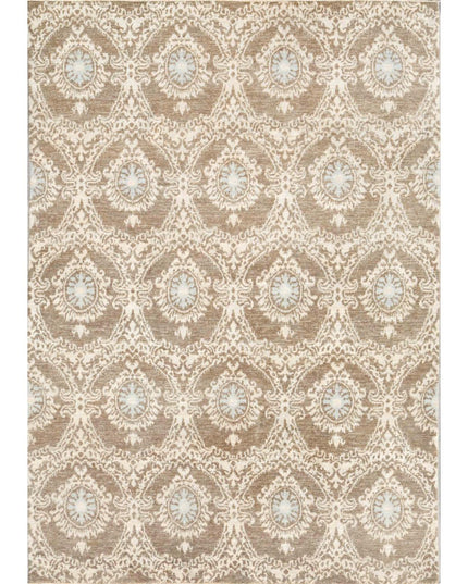 Artemix 5' 8" X 8' 0" Hand Knotted Wool Rug 5' 8" X 8' 0" (173 X 244) / Taupe / Wool