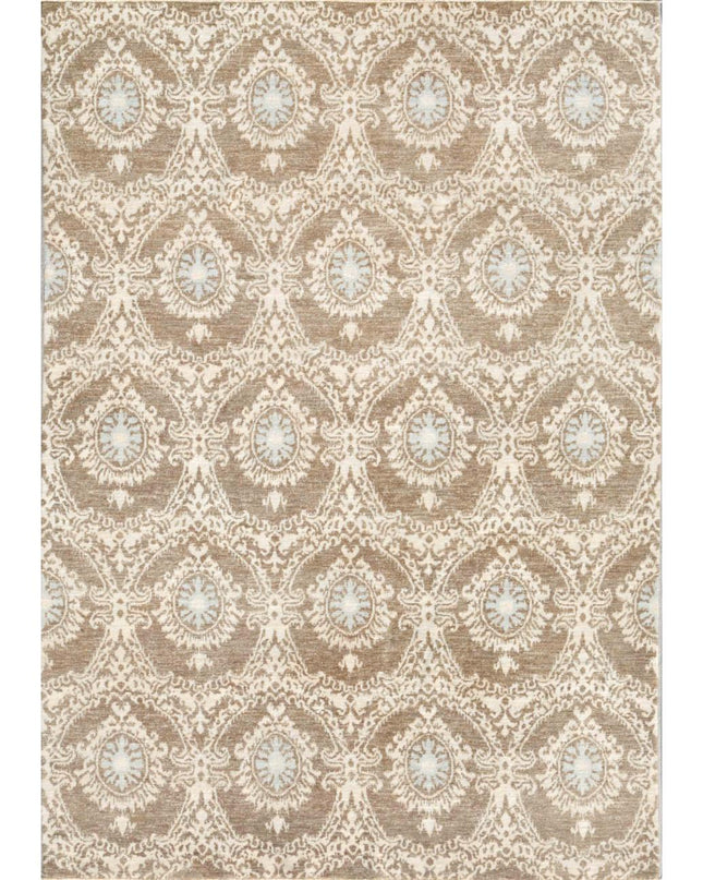 Artemix 5' 8" X 8' 0" Hand Knotted Wool Rug 5' 8" X 8' 0" (173 X 244) / Taupe / Wool