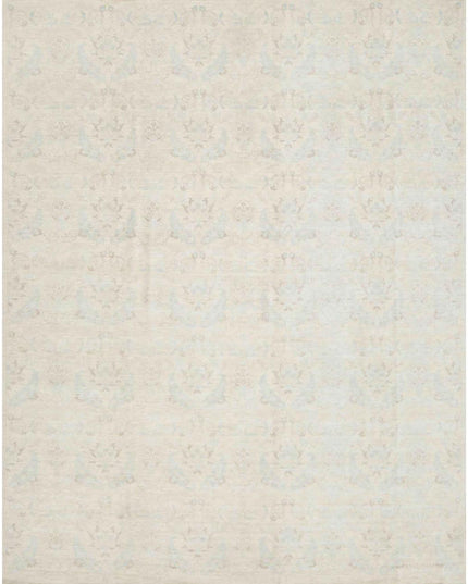 Artemix 10' 0" X 12' 10" Hand Knotted Wool Rug 10' 0" X 12' 10" (305 X 391) / Ivory / Wool
