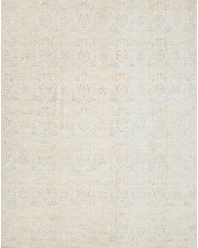 Artemix 10' 0" X 12' 10" Hand Knotted Wool Rug 10' 0" X 12' 10" (305 X 391) / Ivory / Wool