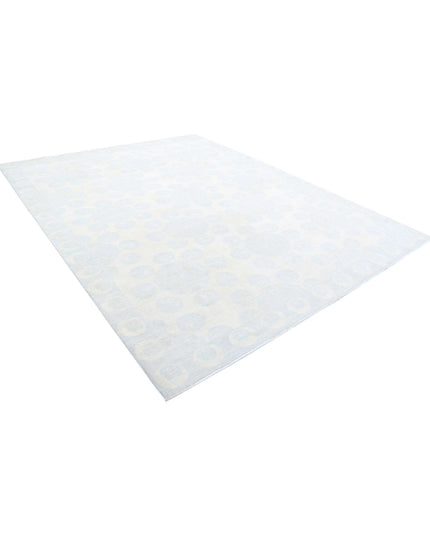 Artemix 8' 11" X 11' 7" Hand Knotted Wool Rug 8' 11" X 11' 7" (272 X 353) / Ivory / Wool
