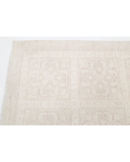 Artemix 12' 2" X 14' 9" Hand Knotted Wool Rug 12' 2" X 14' 9" (371 X 450) / Ivory / Wool