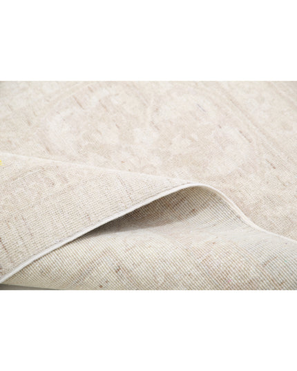 Artemix 12' 2" X 14' 9" Hand Knotted Wool Rug 12' 2" X 14' 9" (371 X 450) / Ivory / Wool