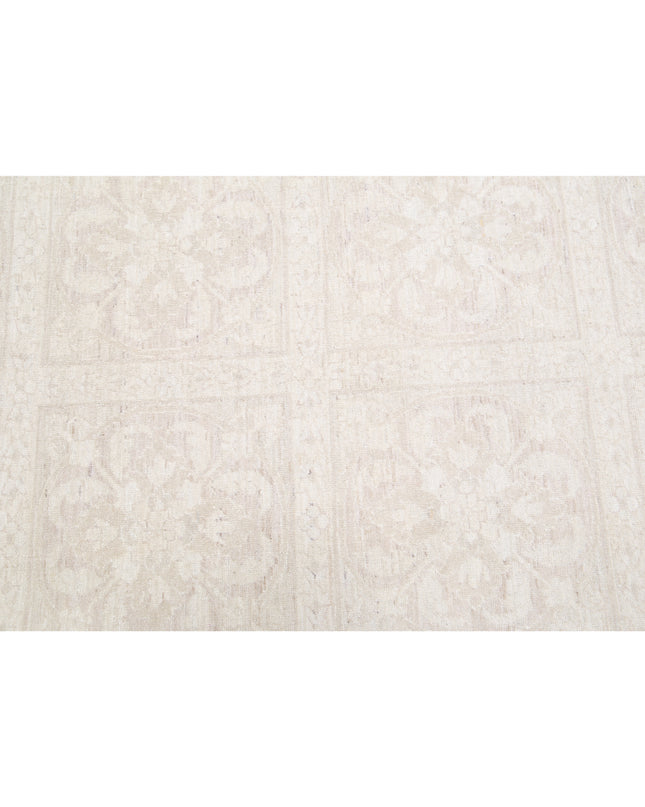 Artemix 12' 2" X 14' 9" Hand Knotted Wool Rug 12' 2" X 14' 9" (371 X 450) / Ivory / Wool