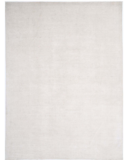 Artemix 12' 0" X 16' 2" Hand Knotted Wool Rug 12' 0" X 16' 2" (366 X 493) / Ivory / Wool