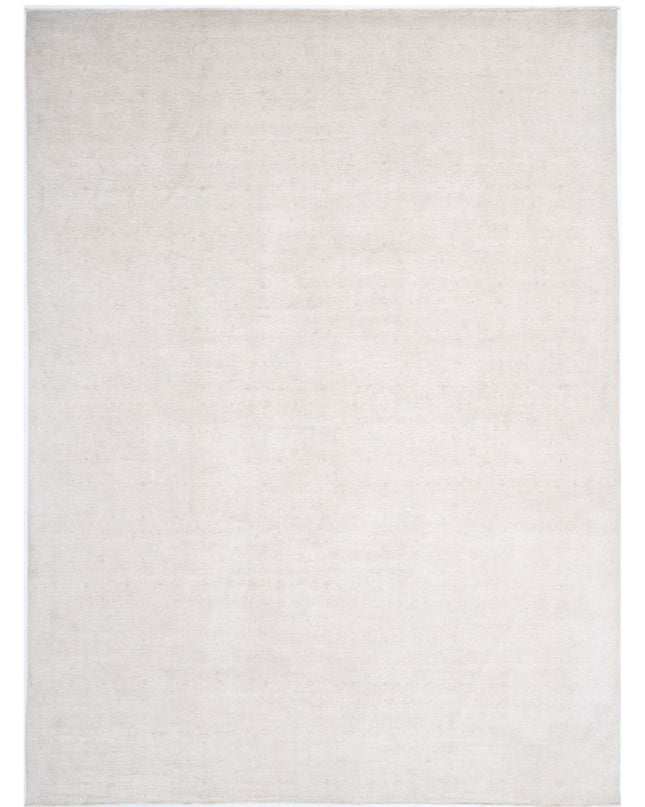 Artemix 12' 0" X 16' 2" Hand Knotted Wool Rug 12' 0" X 16' 2" (366 X 493) / Ivory / Wool