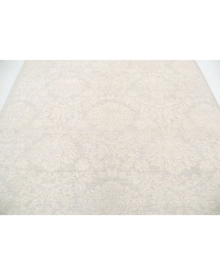 Artemix 7' 8" X 10' 2" Hand Knotted Wool Rug 7' 8" X 10' 2" (234 X 310) / Ivory / Wool