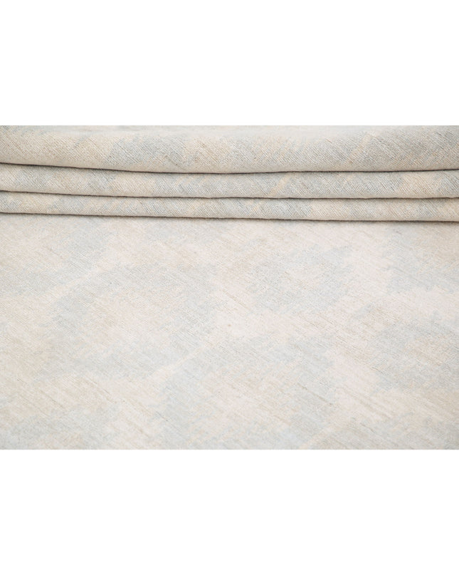 Artemix 12' 6" X 17' 1" Hand Knotted Wool Rug 12' 6" X 17' 1" (381 X 521) / Ivory / Wool