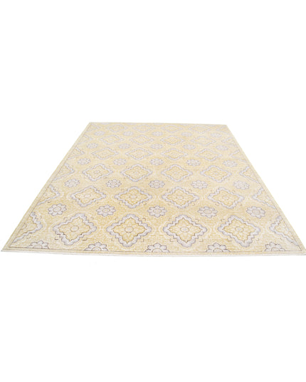 Artemix 8' 0" X 9' 6" Hand Knotted Wool Rug 8' 0" X 9' 6" (244 X 290) / Gold / Wool